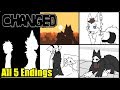 All 5 Endings (In English) | Changed