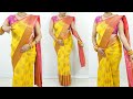 How to make saree pleats for wedding | Saree draping step by step for beginners | Sari