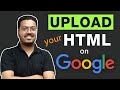How to upload your HTML file on Internet for FREE ? | Techno Brainz