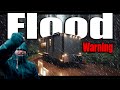 They Lost Power, I Didn't - Offgrid Toy Hauler Cabin Gets Direct Hit - ICE, Thunderstorm & Flooding