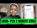 Make $800+ Per Video With a SECRET WEBSITE (2023) -  Available Worldwide