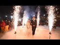 Beautiful Couple Entry 😍 | Wedding Entry Theme #satrangasong  #coupleentry #coldpyro #dryice