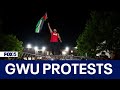 GWU president speaks out against pro-Palestine protesters