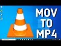 How to convert .MOV to .MP4 using VLC Media Player