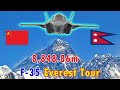 Mount Everest Tour - Flying over Everest Mountain from Nepal [The US Fly]