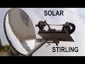 MOTOR STIRLING SOLAR ENERGY