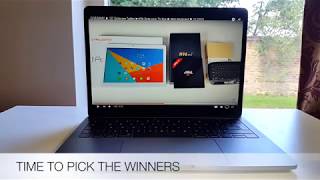 GIVEAWAY WINNERS ANNOUNCED ► 10" Octacore Tablet ►H96 Octa-core TV Box ► Mini Keyboard