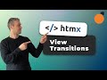 HTMX and the View Transitions API