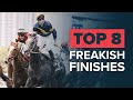 Wildest Horse Race Finishes! | Top 8, Featuring Chautauqua, Mine That Bird, Pakistan Star & Zenyatta