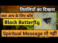 Tarot reading|तितलियों का दिखना क्या आपके लिए कोई spiritual message तो नहीं|Black butterfly