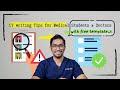 How To Write A Great CV (Resume) - Medical Students & Doctors | Free Template