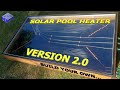 Improved Solar Pool Heater - Full build