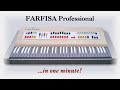 Farfisa Professional... in one minute!