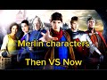 Merlin Best Characters Then Vs Now 🥺❤️ #merlin