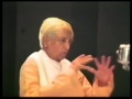 How does nature come into existence? | J. Krishnamurti