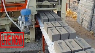 Latest Technology 2017 Fully Automatic Fly Ash Bricks Machine Gujarat India #SON