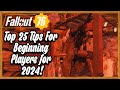 TOP 25 Tips For Beginning Players For 2024! - Fallout 76 Guide