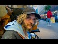 Homeless Man on the Streets of NYC after His Wife Died