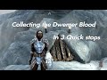 Harvesting the 5 Dwemer Blood Samples in 3 Quick Stops - Discerning the Transmundane, Skyrim