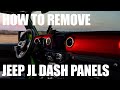 Jeep JL/JT DASH PANEL REMOVAL - How To Remove and Replace