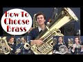 Choosing The Perfect Instrument For You | Brass