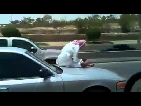 saudi arabs stunt on car no one can do like this shaikh