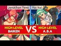 GGST ▰ Jonathan Tene (Baiken) vs Yui Yui (A.B.A). High Level Gameplay