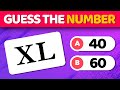 ROMAN NUMERALS Quiz | Guess The Numbers