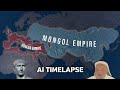 Roman Empire vs Mongol Empire [HOI4 Timelapse]