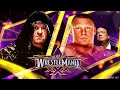 Brock Lesnar and Undertakers WrestleMania 30 feud
