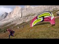 Paraglider Takeoff Kaleidoscope XXL #2