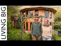 Incredible Round House And Abundant 1/4 Acre Food Forest