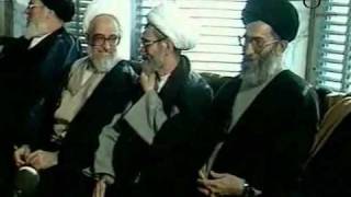 مراسم لاک و مهر وصیت نامه امام - 2 از 2