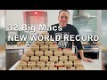 Most Big Macs Ever Eaten by One Person | Joey Chestnut Sets New World Record