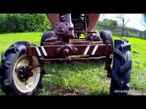 Как сделать трактор из мотоблока видео