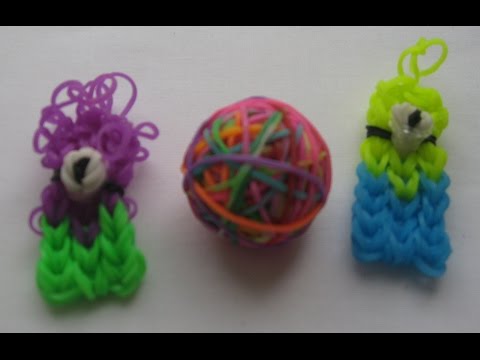 Как сделать мячик попрыгунчик из резинок видео