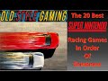 The 20 Best SNES Racing Games I Order Of Greatness