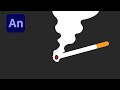 Adobe Animate #32: Animating A Cigarette Burning - Smoke Effect