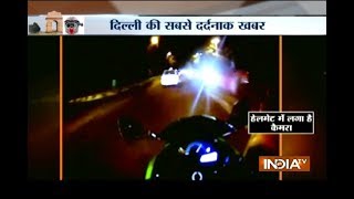 Caught On Camera: High-Speed Race Kills 24-Year-Old Super Biker In Central Delhi