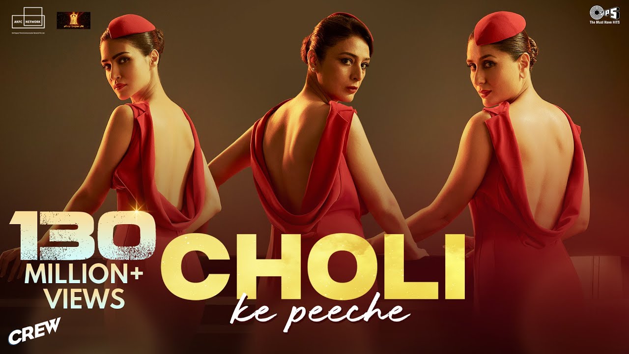 Choli Ke Peeche | Crew – Kareena Kapoor K, @diljitdosanjh, Ila Arun, Alka Yagnik, Akshay & IP