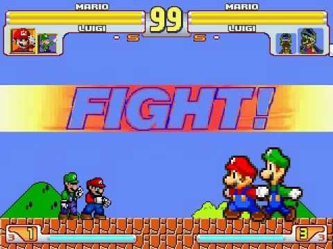 mugen super mario and luigi vs mugen super mario and luigi vs
