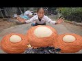 Bà Tân Vlog - Trứng Chim Đà Điểu Khổng Lồ 50kg Nướng Bọc Đất Và Cái Kết