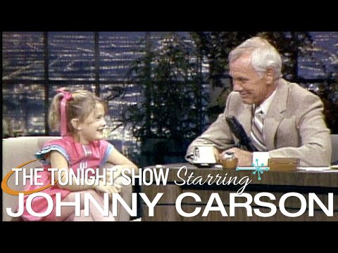 Drew Barrymore s Classic First Appearance Carson Tonight Show