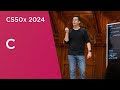 CS50x 2024 - Lecture 1 - C