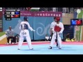 Asian Junior Taekwondo Championships. Final male -48