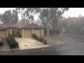 Microburst storm in San Diego