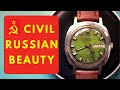 Restoration of a Vintage Soviet Watch, restoring a non running Slava / Craba 2428