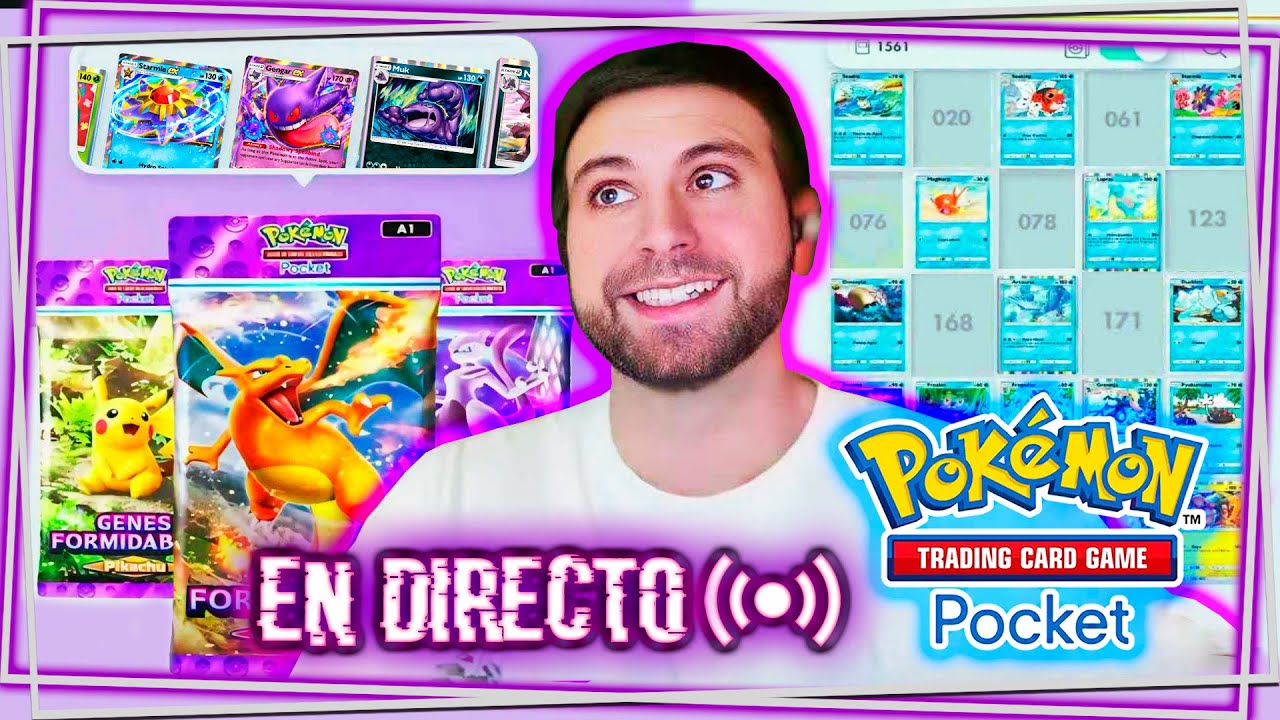 🔴COMPLETAMOS el 100% del ALBUM en POKEMON TCG POCKET