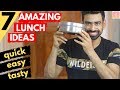 7 Quick & Healthy Lunch Box Ideas for the Week (Vegetarian)