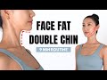 Get rid of DOUBLE CHIN & FACE FAT✨ 9 MIN Routine to Slim Down Your Face, Jawline